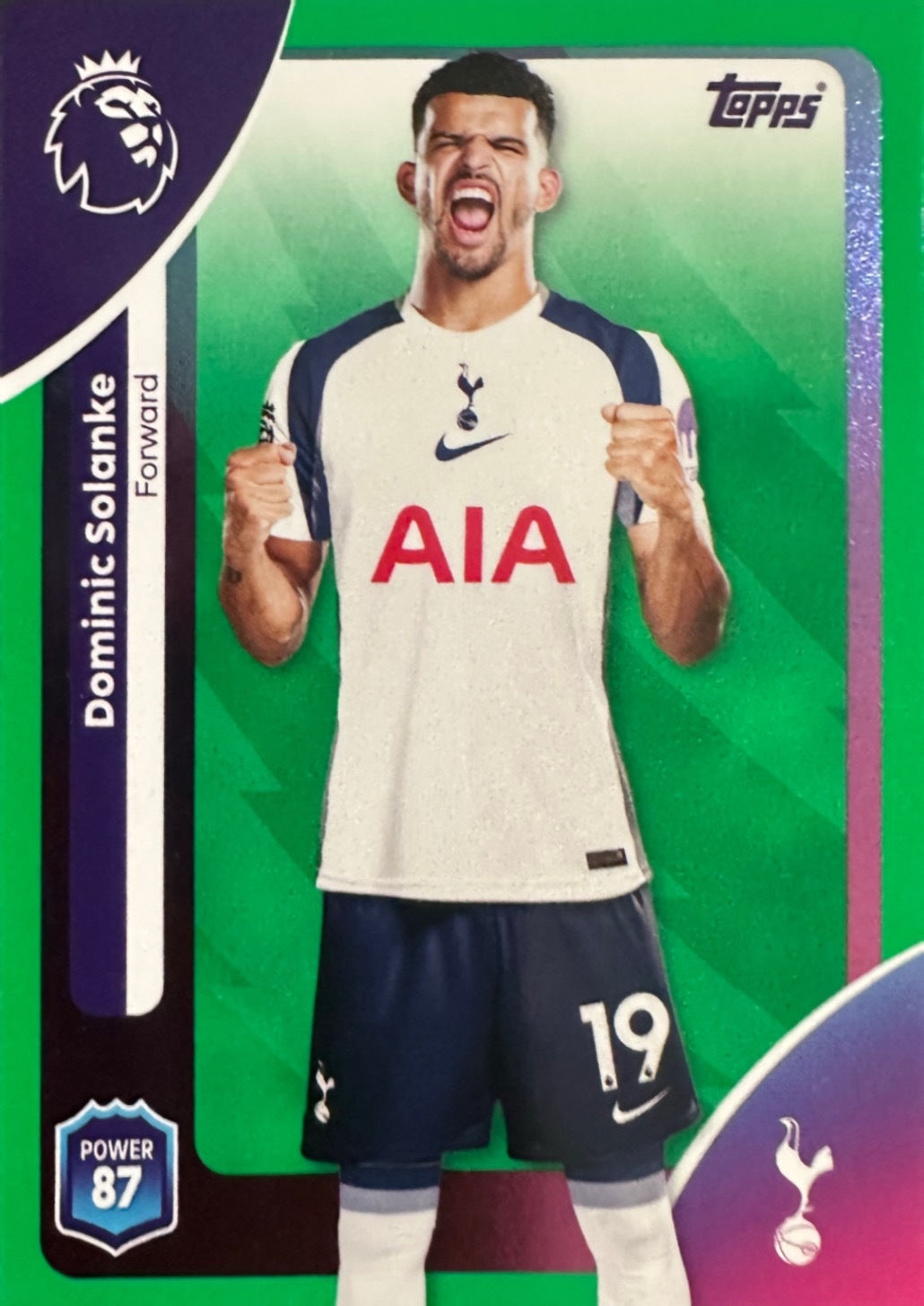 Topps Premier League 2025/26 2026 Scegli Card #1-360 Green Parallel