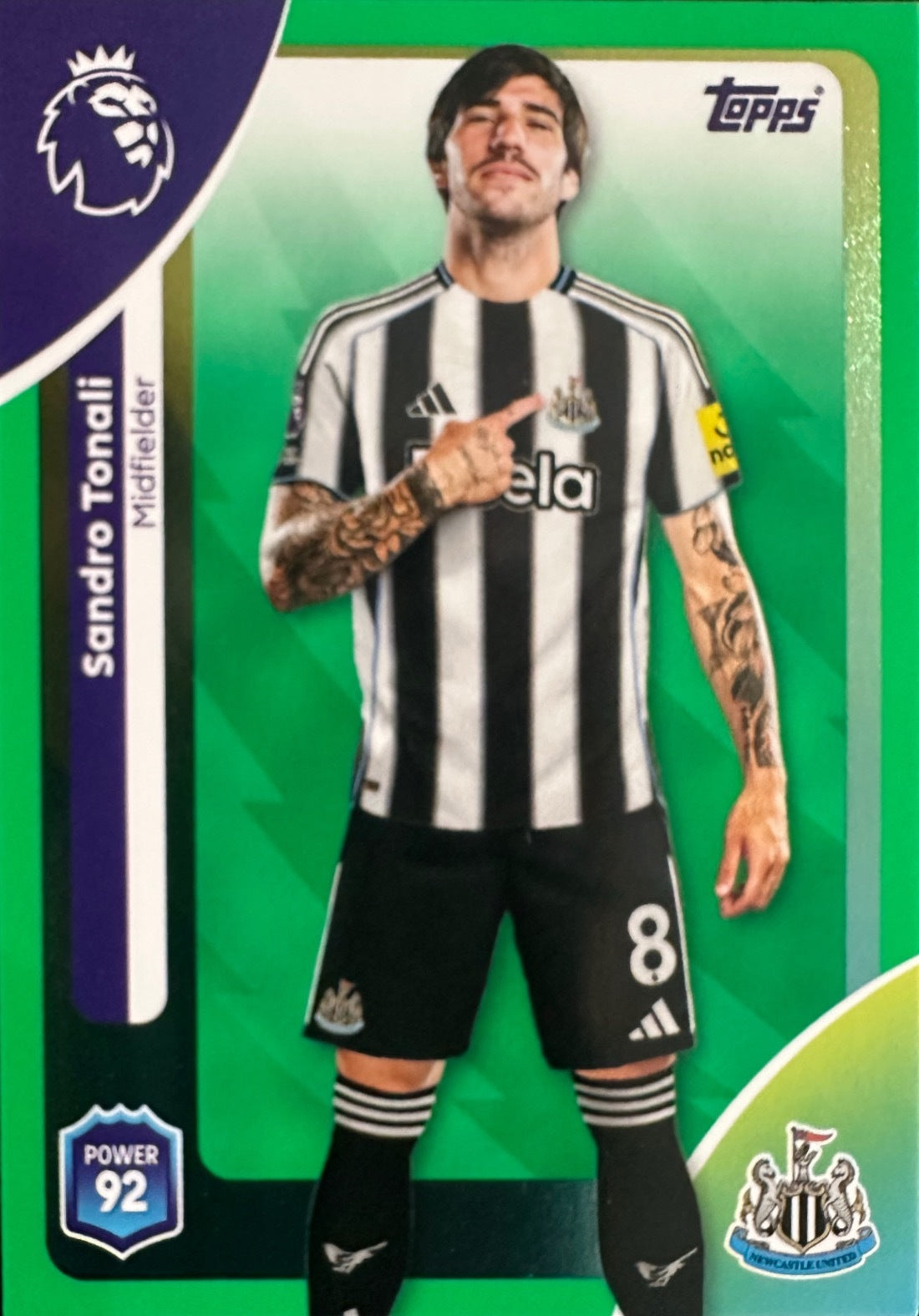 Topps Premier League 2025/26 2026 Scegli Card #1-360 Green Parallel