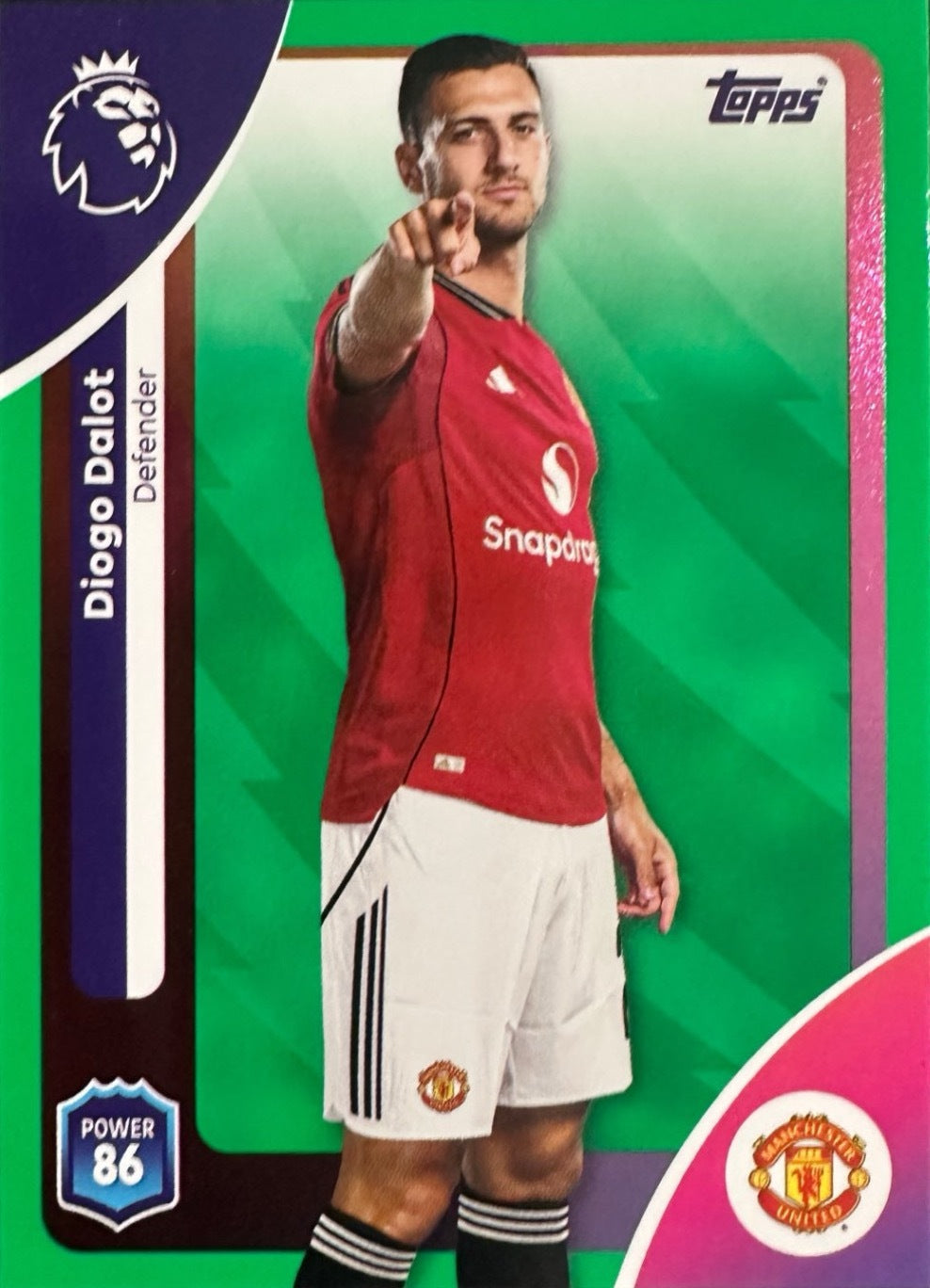 Topps Premier League 2025/26 2026 Scegli Card #1-360 Green Parallel