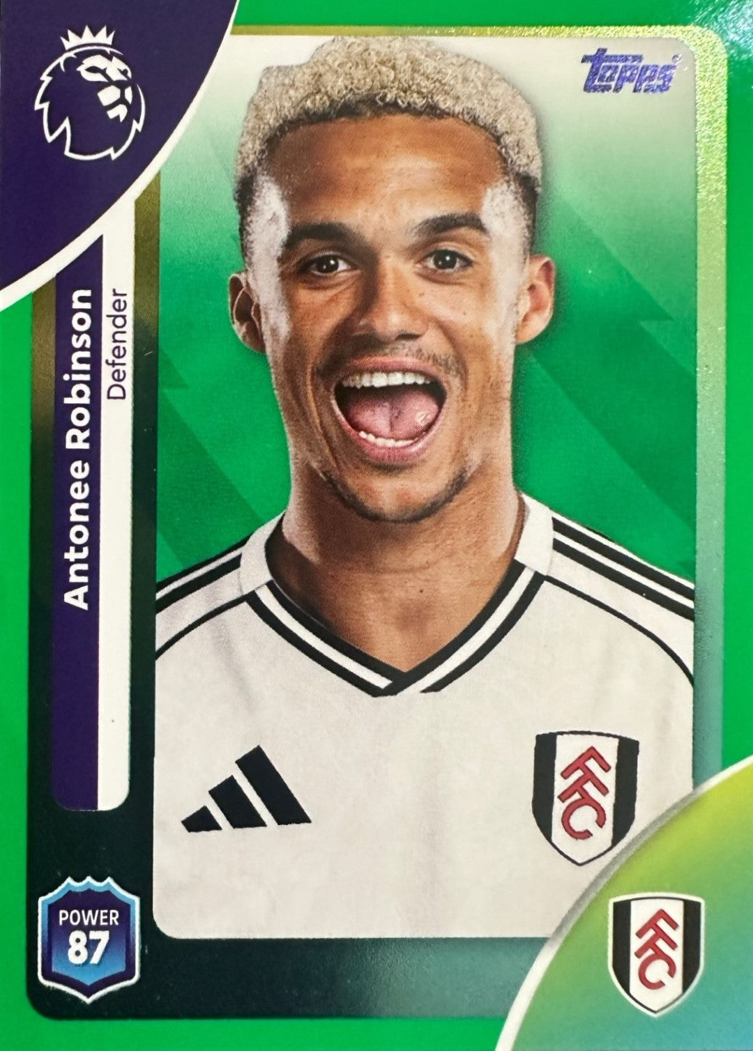 Topps Premier League 2025/26 2026 Scegli Card #1-360 Green Parallel