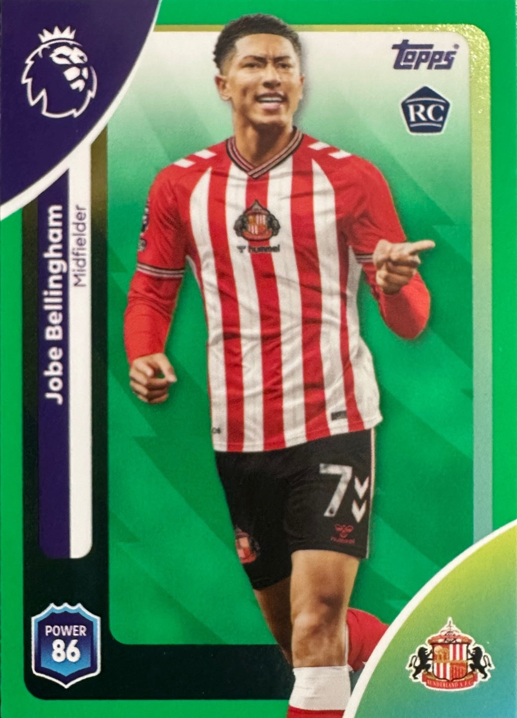 Topps Premier League 2025/26 2026 Scegli Card #1-360 Green Parallel