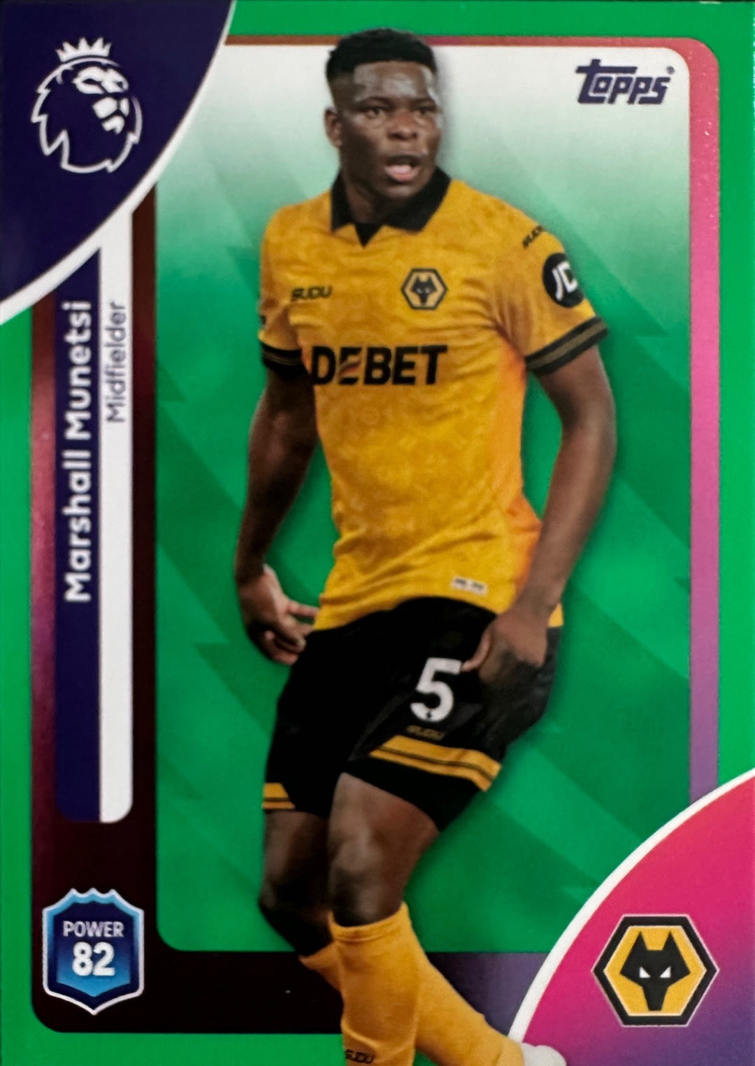 Topps Premier League 2025/26 2026 Scegli Card #1-360 Green Parallel