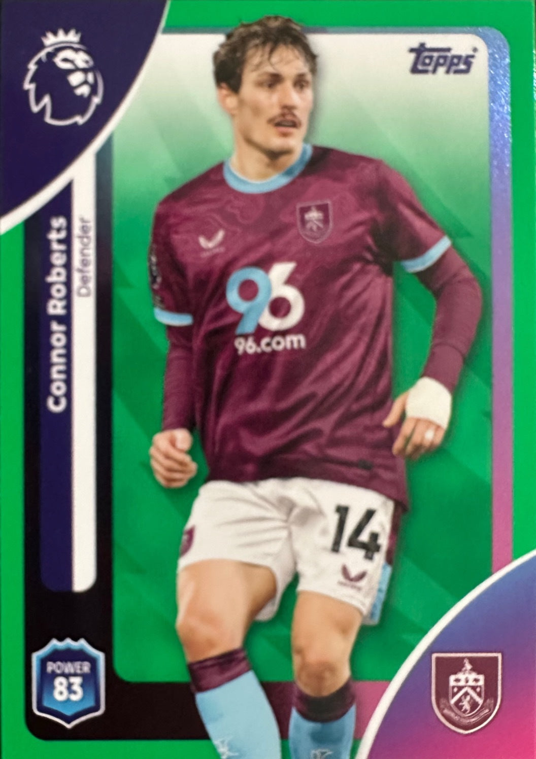 Topps Premier League 2025/26 2026 Scegli Card #1-360 Green Parallel