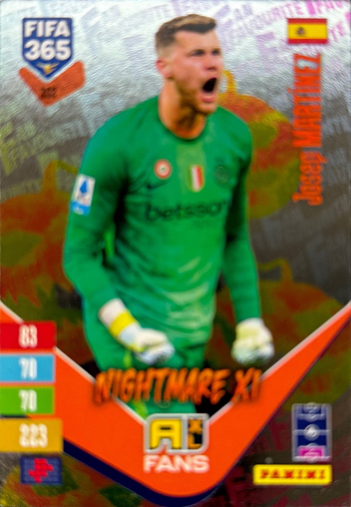 Adrenalyn XL FIFA 365 2027 Panini - Scegli Card Nightmare Parallel da 352 A 452