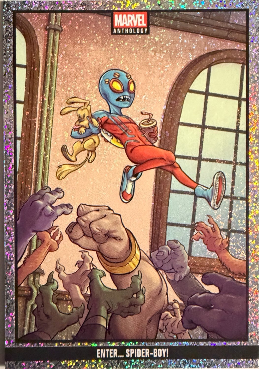 Marvel Anthology Panini - Scegli Card Parallel Stardust Holo