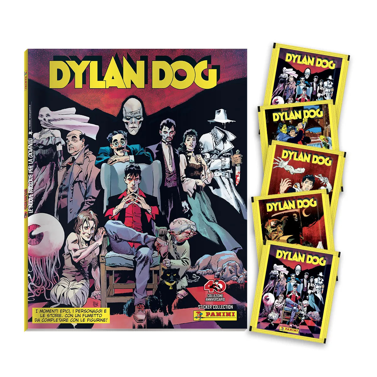 Dylan Dog panini 2026 - Starter Pack Album + 5 bustine