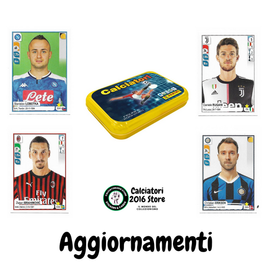 Calciatori panini 2019/20 - Scegli figurina Aggiornamenti M1-M48