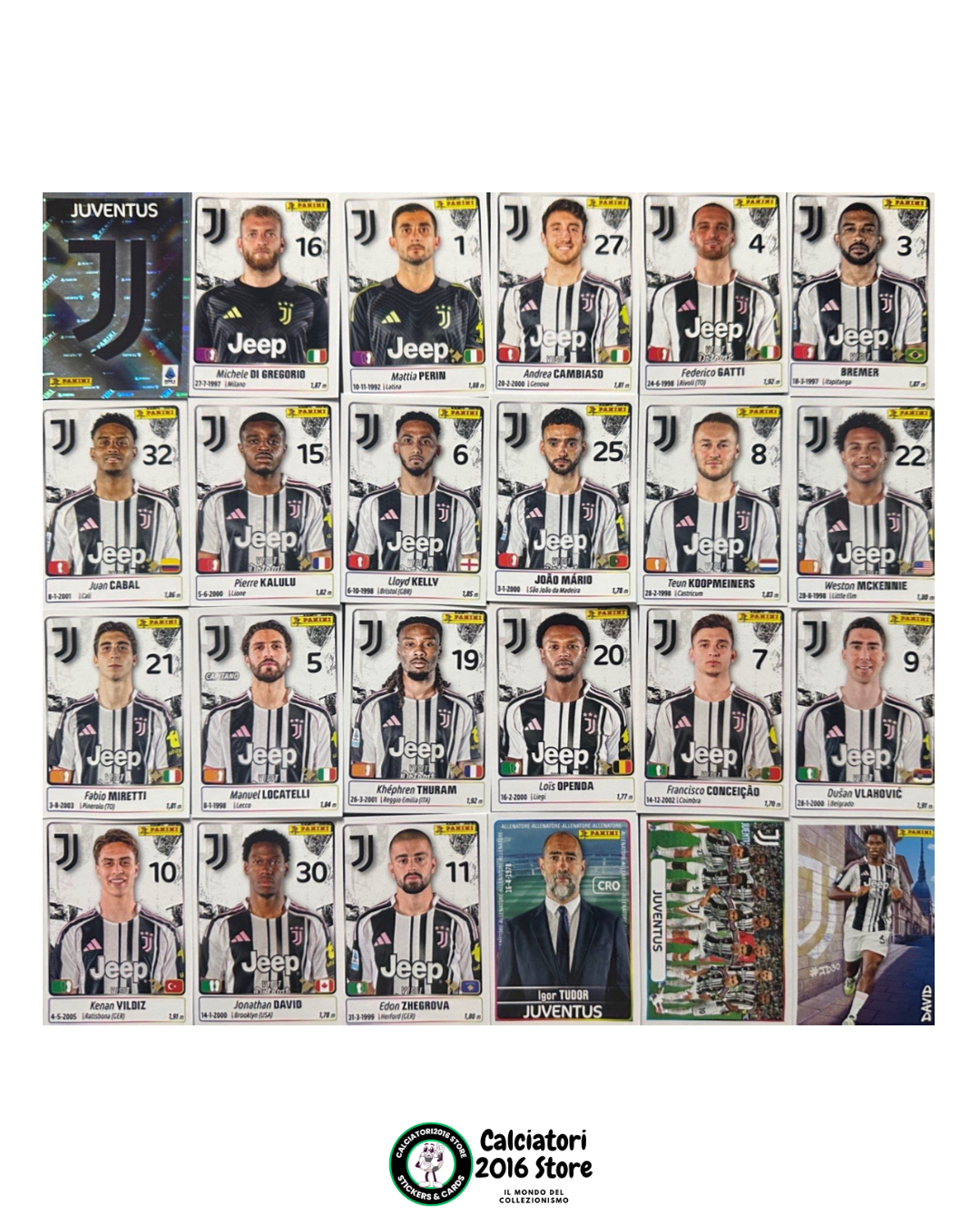 Calciatori Panini 2025 -26 - squadre complete a scelta