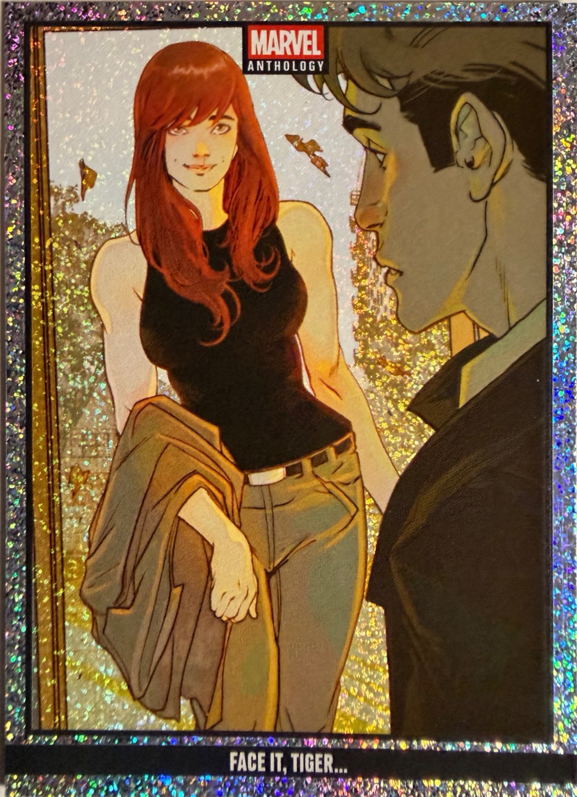 Marvel Anthology Panini - Box vuoto + set completo 100 Parallel Stardust Holo