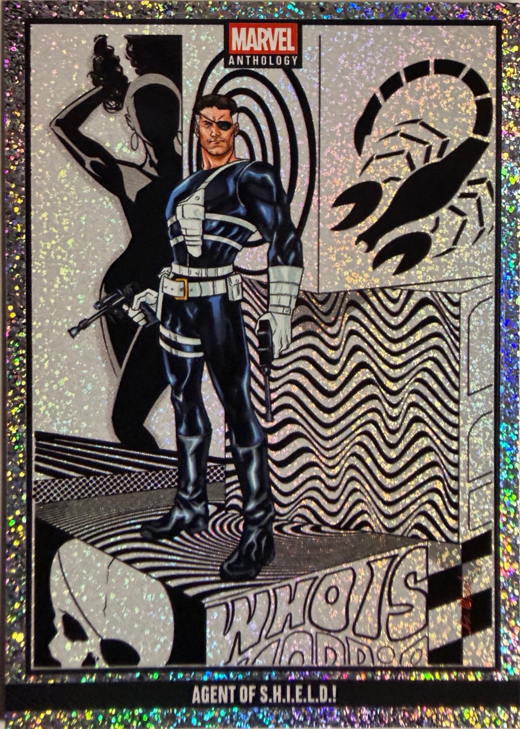 Marvel Anthology Panini - Box vuoto + set completo 100 Parallel Stardust Holo