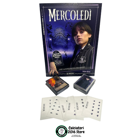 Panini Mercoledì 2 Wednesday - Album + Set Completo 192 Figurine + 6 Tattoo