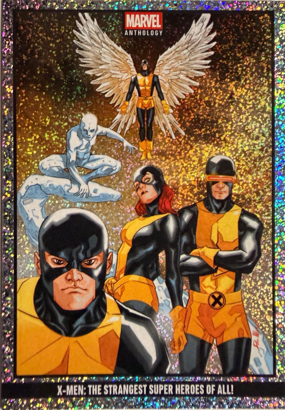Marvel Anthology Panini - Box vuoto + set completo 100 Parallel Stardust Holo