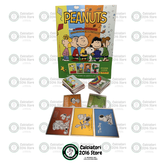 Peanuts Panini 2026 - Album + Set completo 276 Figurine + 5 Limited Edition