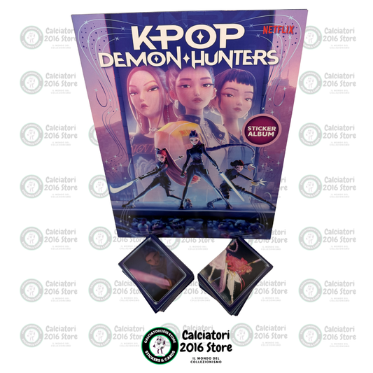 K-Pop Diramix Netflix - Album vuoto + set completo 196 figurine