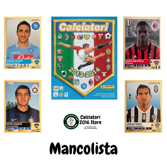 Calciatori panini 2013/14 - Scegli figurina da 1 a 100