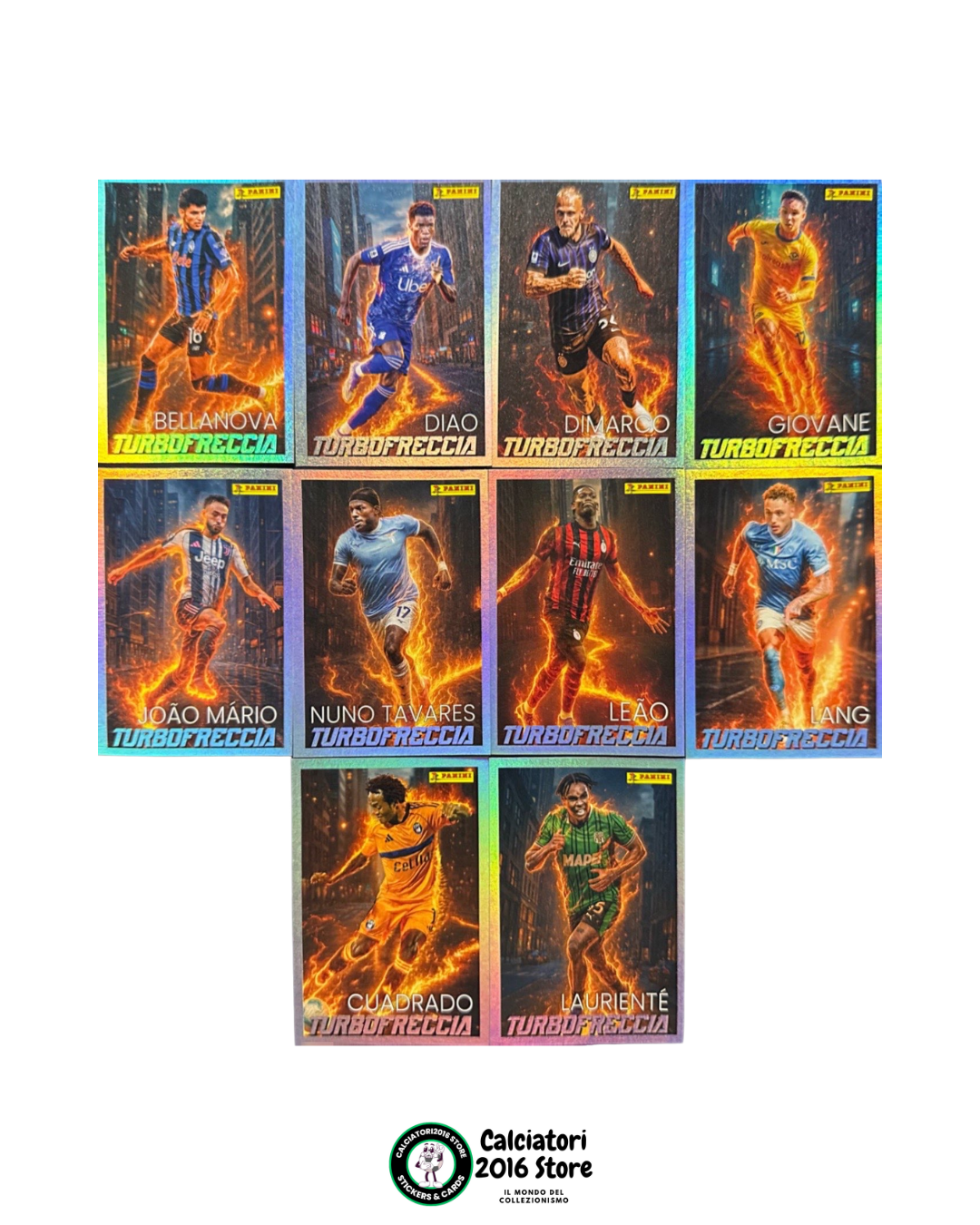 Calciatori Panini 2025 -26 - squadre complete a scelta