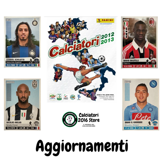 Calciatori panini 2012/13 - Scegli figurina Aggiornamenti A1-A100