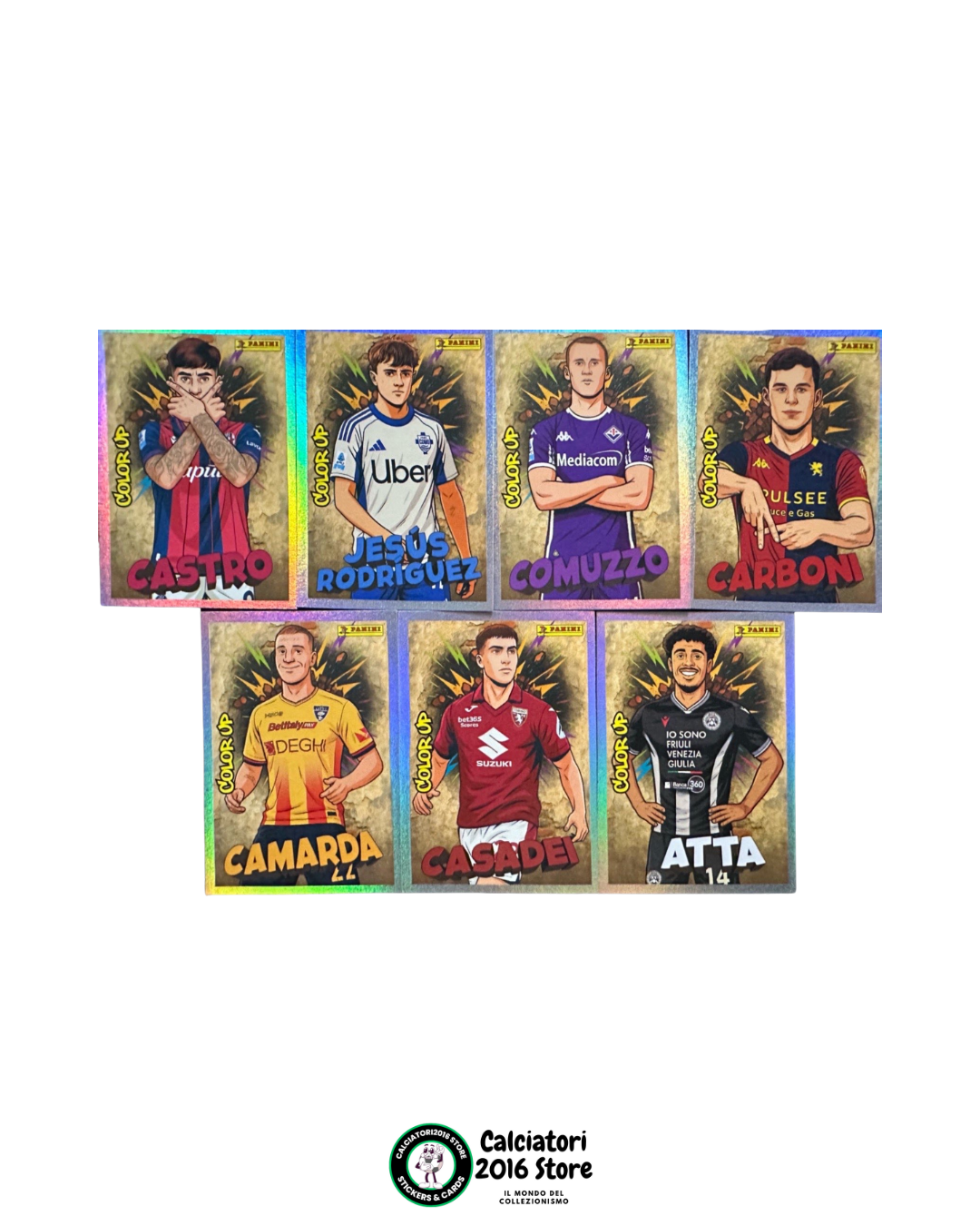 Calciatori Panini 2025 -26 - squadre complete a scelta