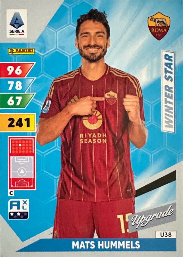 Adrenalyn XL Calciatori UPGRADE 2024/25- Scegli Card Dreamer Winter Star Limited