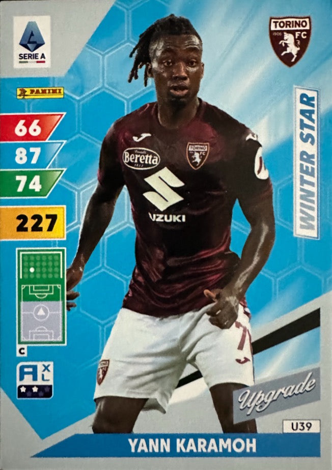 Adrenalyn XL Calciatori UPGRADE 2024/25- Scegli Card Dreamer Winter Star Limited