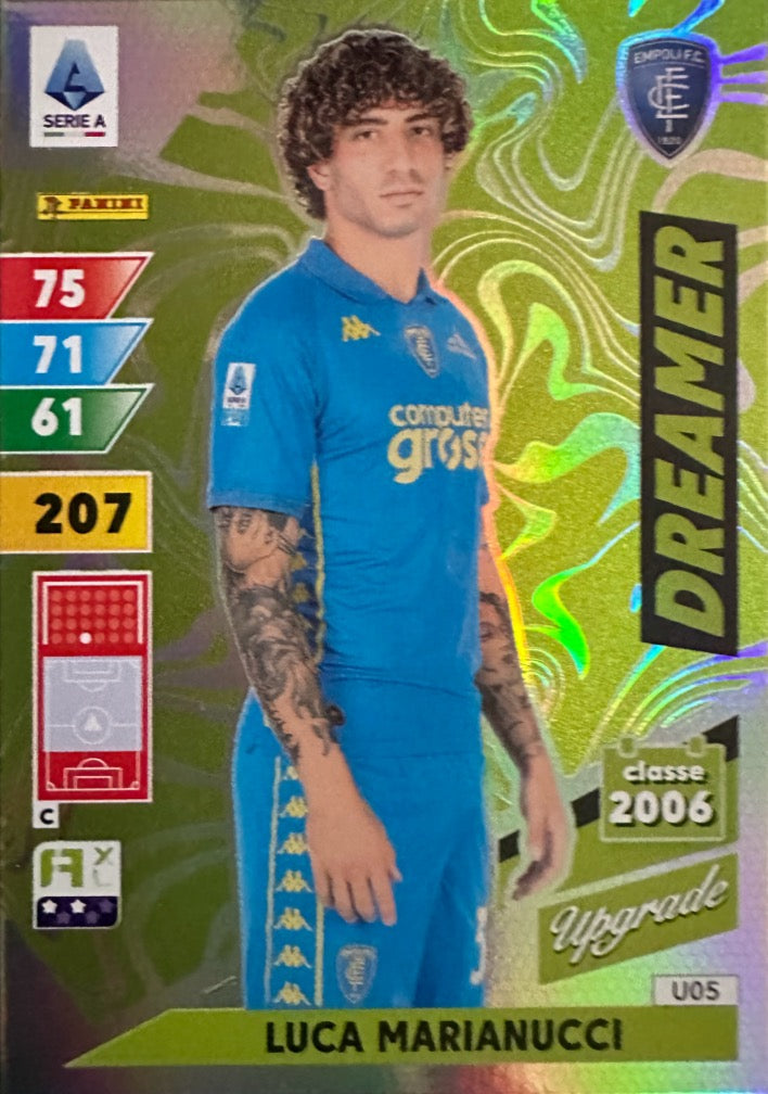 Adrenalyn XL Calciatori UPGRADE 2024/25- Scegli Card Dreamer Winter Star Limited