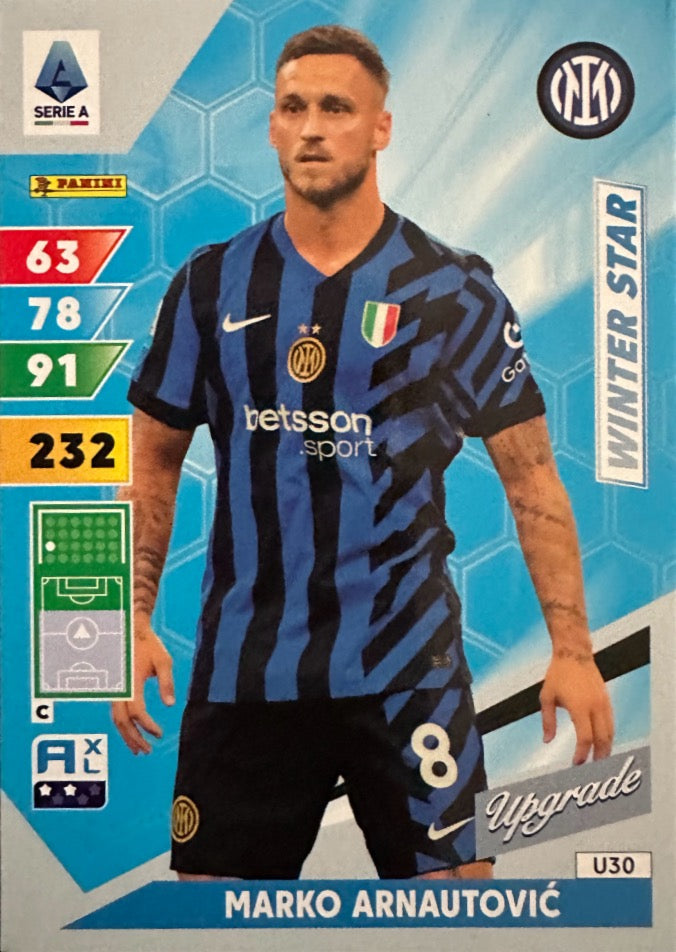 Adrenalyn XL Calciatori UPGRADE 2024/25- Scegli Card Dreamer Winter Star Limited