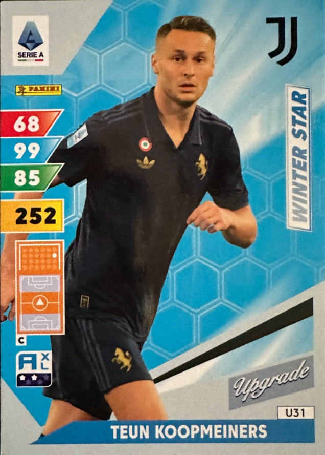 Adrenalyn XL Calciatori UPGRADE 2024/25- Scegli Card Dreamer Winter Star Limited