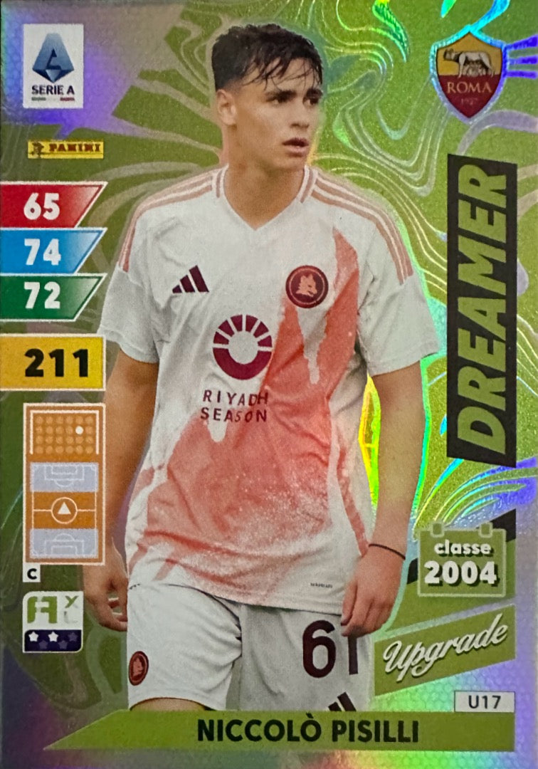 Adrenalyn XL Calciatori UPGRADE 2024/25- Scegli Card Dreamer Winter Star Limited