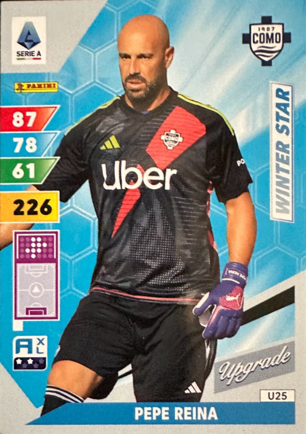 Adrenalyn XL Calciatori UPGRADE 2024/25- Scegli Card Dreamer Winter Star Limited