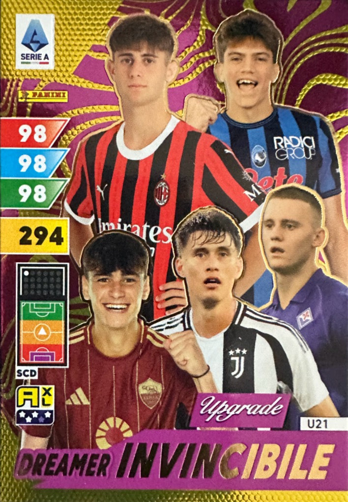 Adrenalyn XL Calciatori UPGRADE 2024/25- Scegli Card Dreamer Winter Star Limited