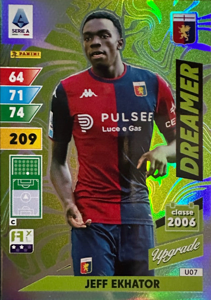 Adrenalyn XL Calciatori UPGRADE 2024/25- Scegli Card Dreamer Winter Star Limited