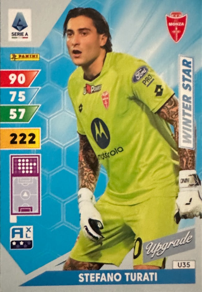 Adrenalyn XL Calciatori UPGRADE 2024/25- Scegli Card Dreamer Winter Star Limited