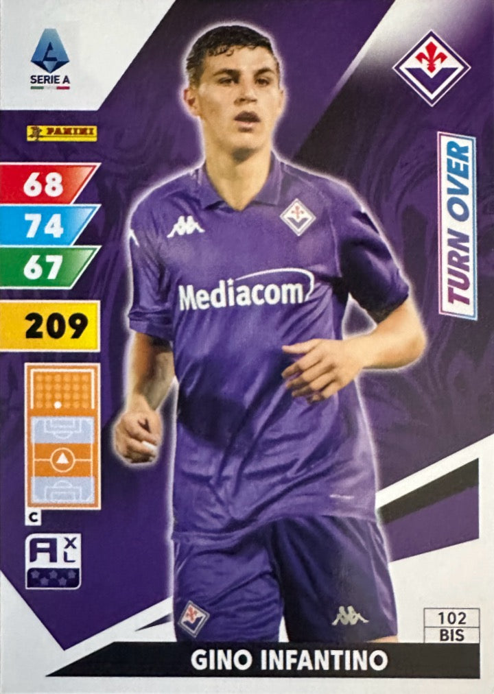 Adrenalyn XL Calciatori 2024/25 - Scegli Card Turn Over Platinum