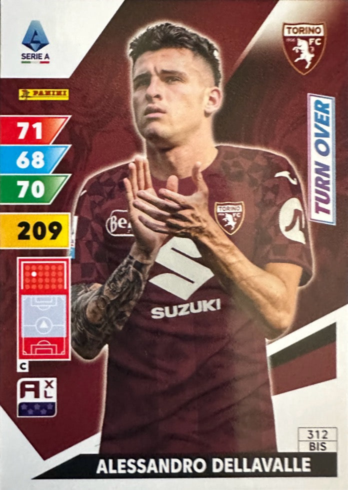 Adrenalyn XL Calciatori 2024/25 - Scegli Card Turn Over Platinum