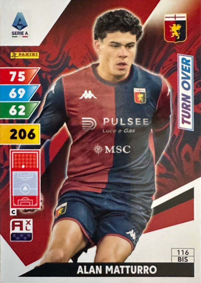 Adrenalyn XL Calciatori 2024/25 - Scegli Card Turn Over Platinum