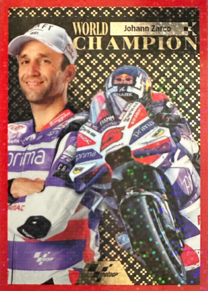 Moto GP 2024 Panini - Scegli card Parallele Red Blu