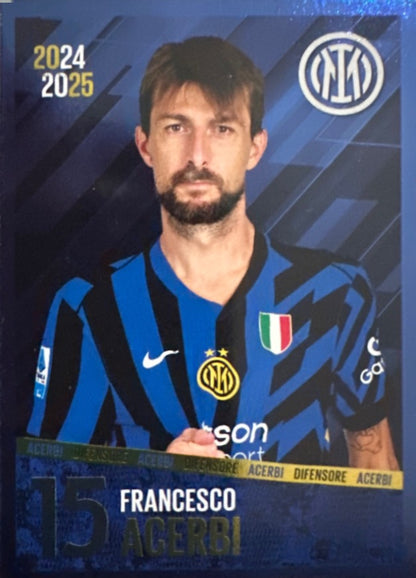 Inter Euro Publishing 2024/25 mancolista - Scegli Card da I1 a I28