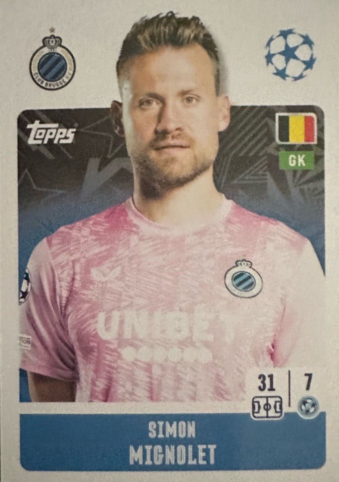 Champions League 2024/25 Topps Mancolista - Scegli figurina da 101 a 200