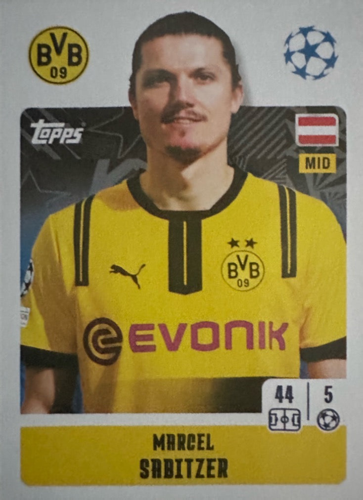 Champions League 2024/25 Topps Mancolista - Scegli figurina da 101 a 200