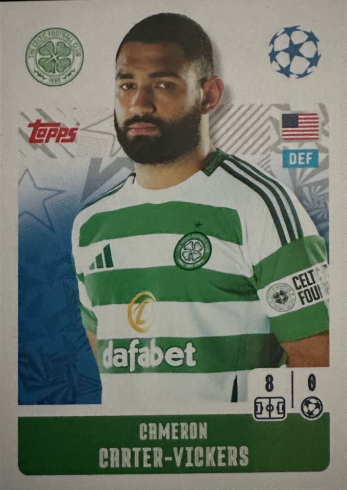 Champions League 2024/25 Topps Mancolista - Scegli figurina da 101 a 200