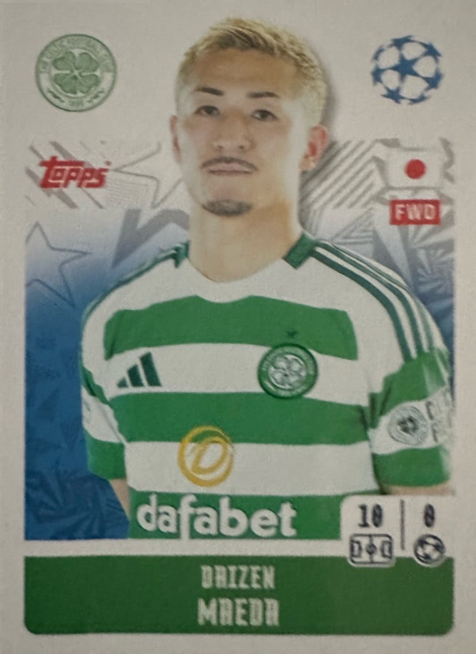 Champions League 2024/25 Topps Mancolista - Scegli figurina da 101 a 200