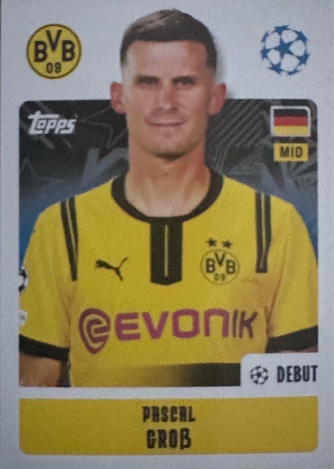 Champions League 2024/25 Topps Mancolista - Scegli figurina da 101 a 200