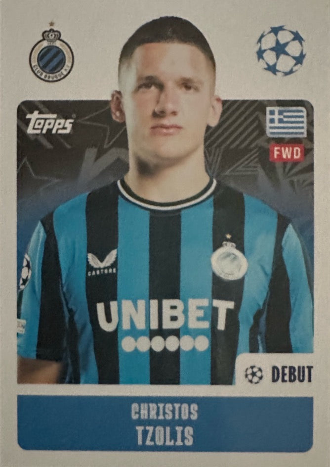 Champions League 2024/25 Topps Mancolista - Scegli figurina da 101 a 200