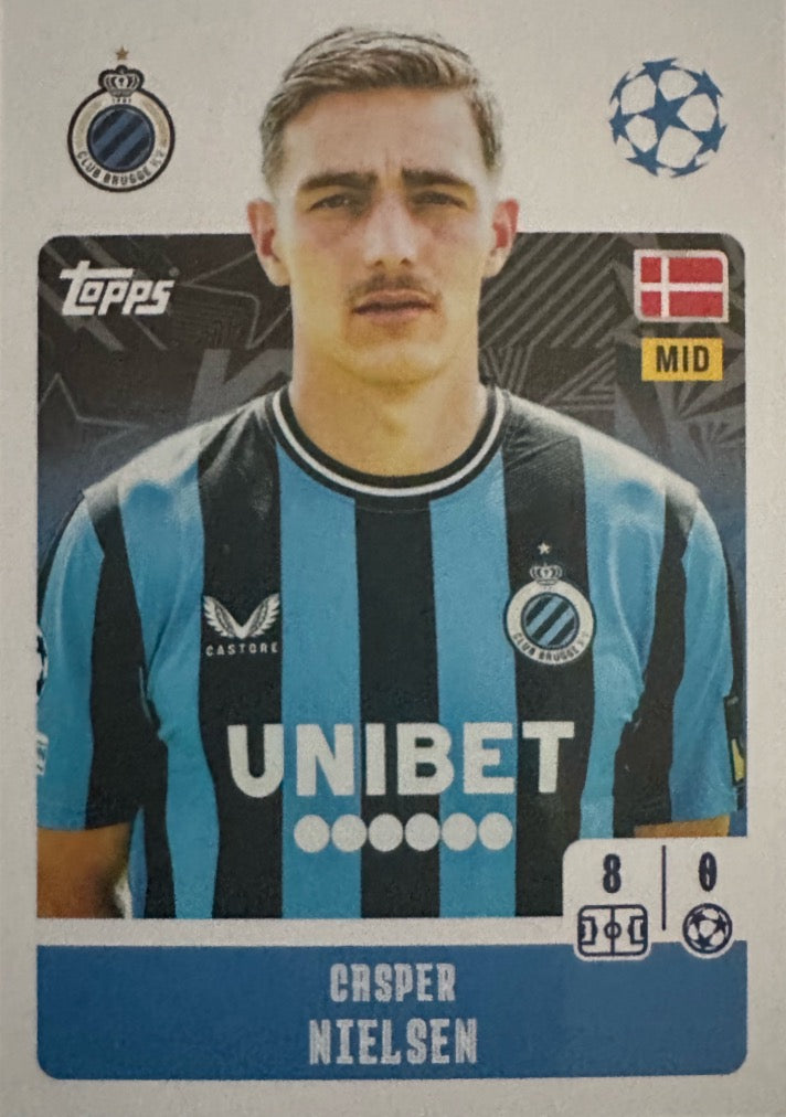 Champions League 2024/25 Topps Mancolista - Scegli figurina da 101 a 200