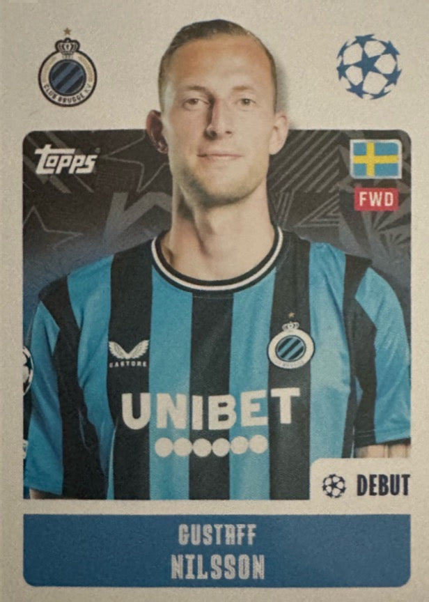 Champions League 2024/25 Topps Mancolista - Scegli figurina da 101 a 200