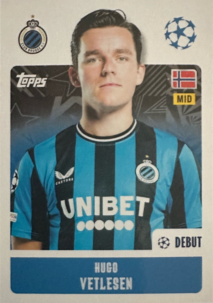 Champions League 2024/25 Topps Mancolista - Scegli figurina da 101 a 200