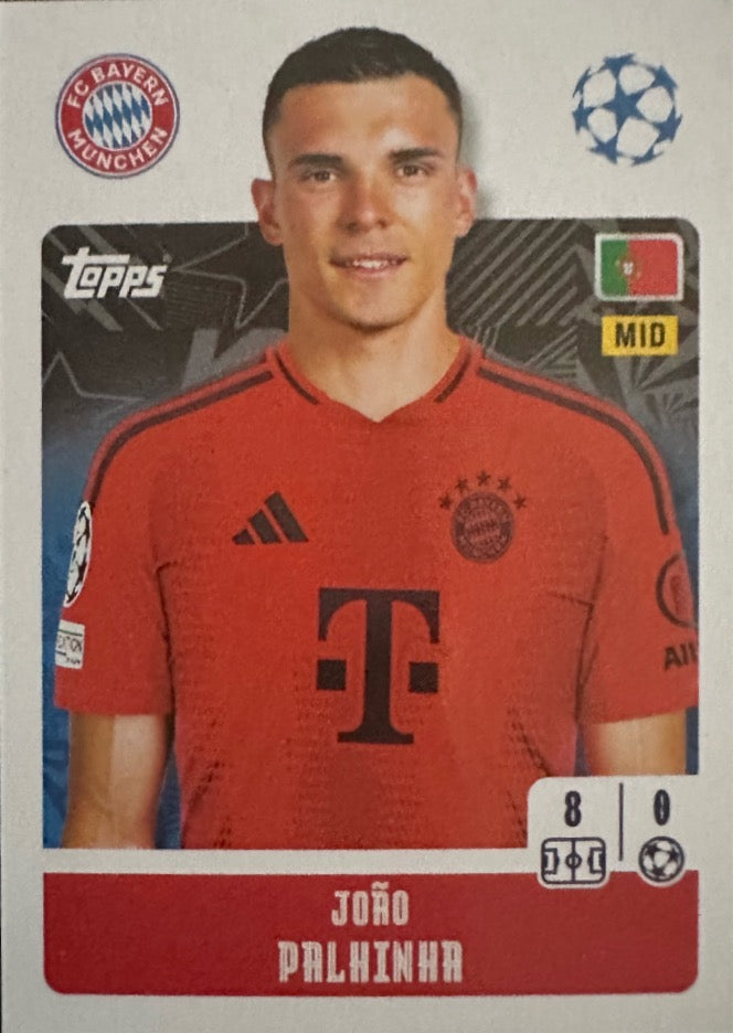 Champions League 2024/25 Topps Mancolista - Scegli figurina da 101 a 200