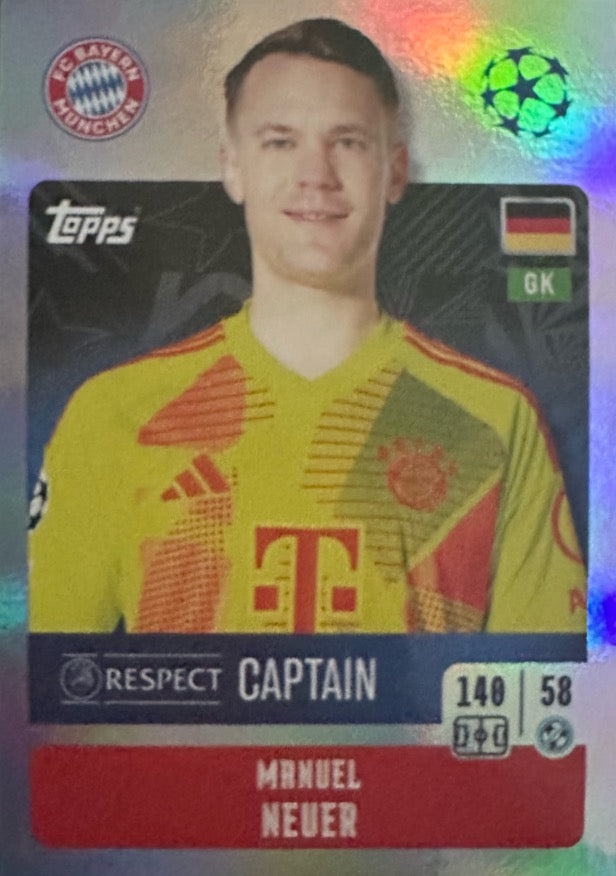 Champions League 2024/25 Topps Mancolista - Scegli figurina da 101 a 200