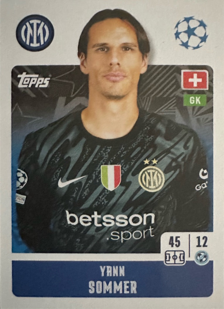 Champions League 2024/25 Topps Mancolista - Scegli figurina da 101 a 200