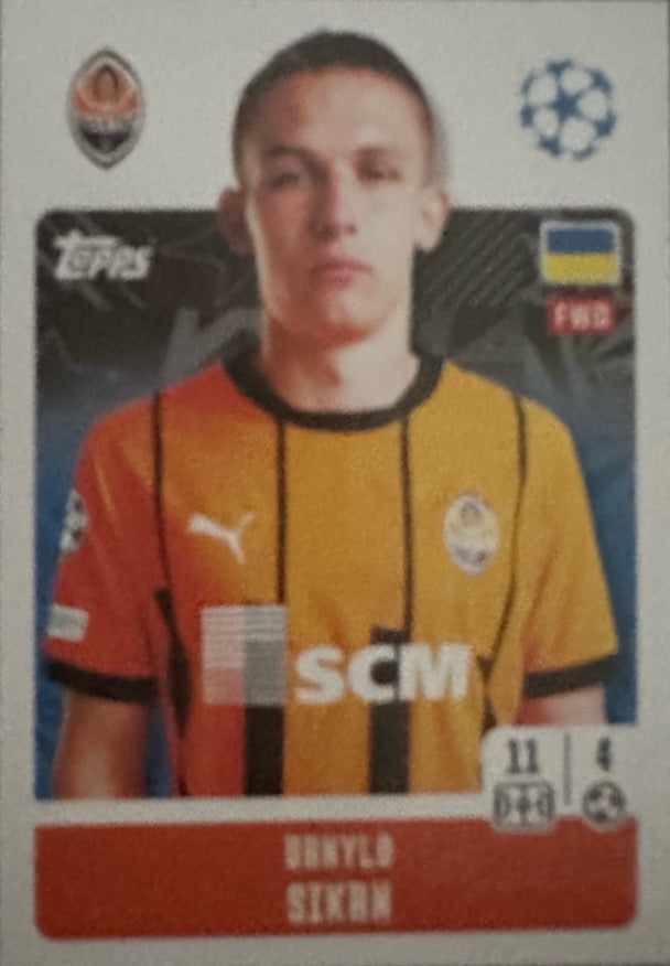 Champions League 2024/25 Topps Mancolista - Scegli figurina 201-300